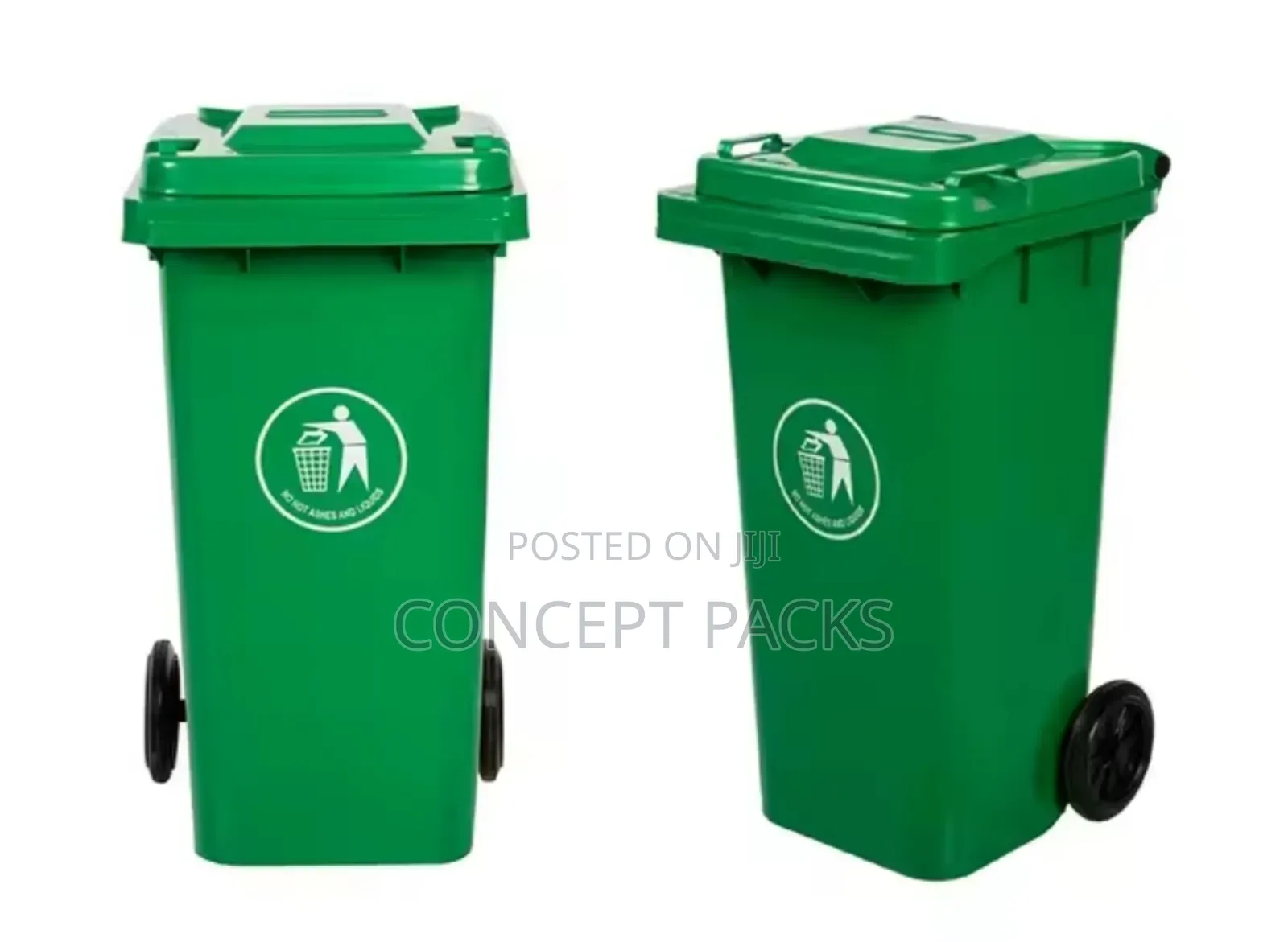 240L Wheelie Bin Plastic Dustbin