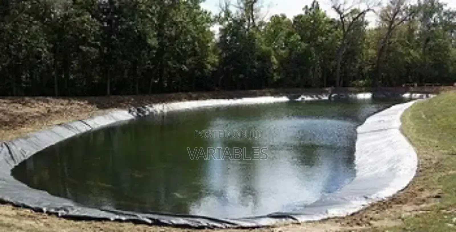 Custom-Fabricated Fish Pond Liners