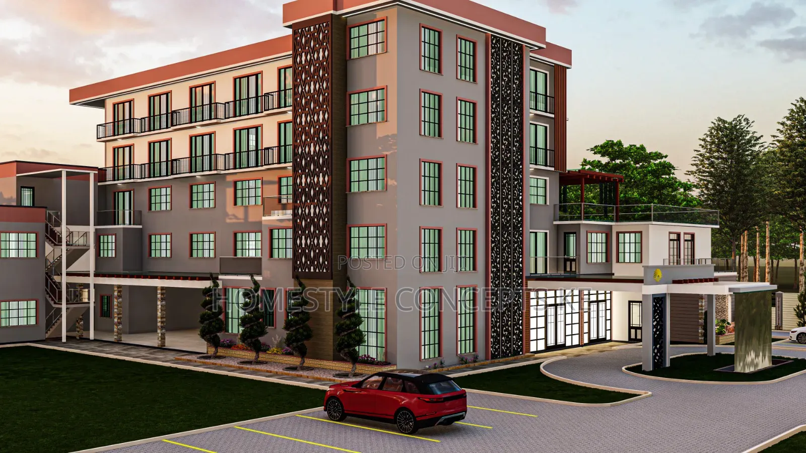 Alucobond Aluco Cladding Facade Structure Certain Wall CNC
