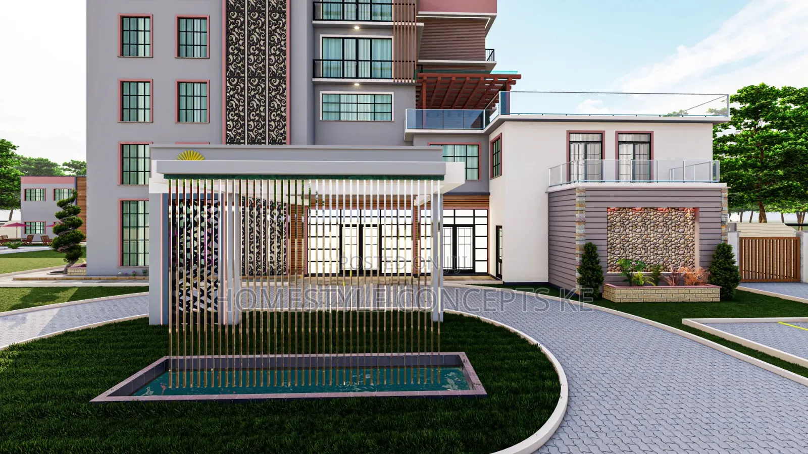 Alucobond Aluco Cladding Facade Structure Certain Wall CNC