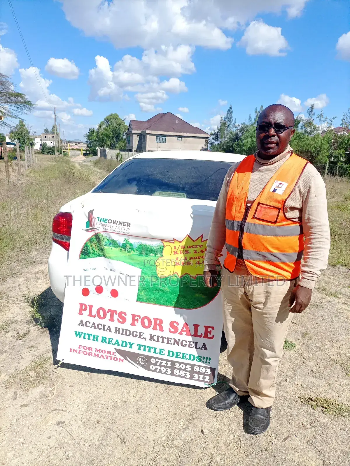 Plot for Sale in Kitengela Opposite Acacia Crest School