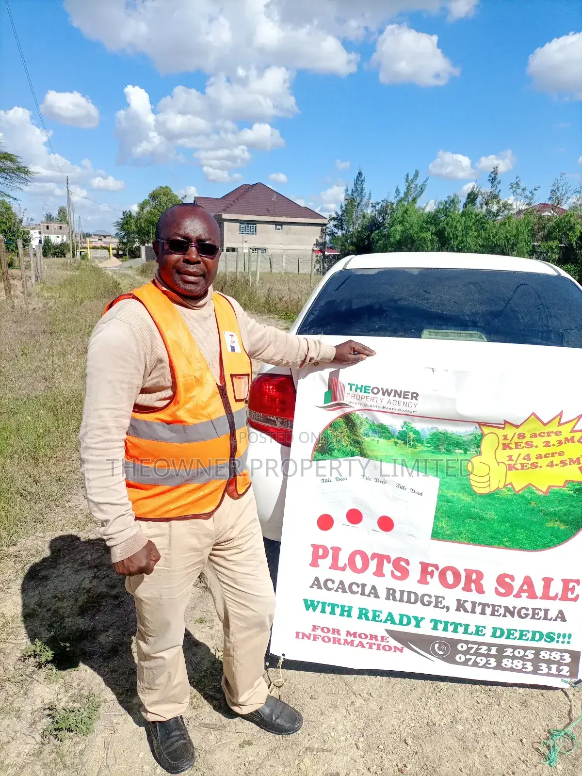 Plot for Sale in Kitengela Opposite Acacia Crest School