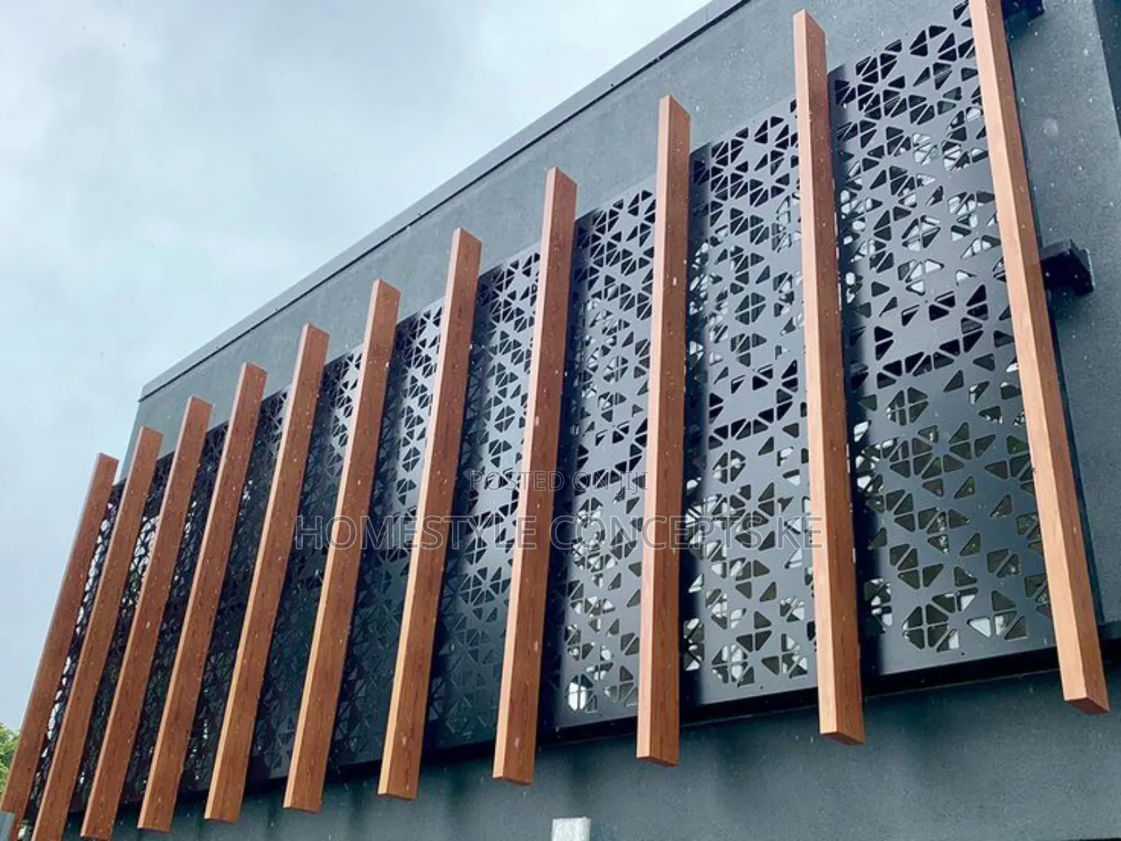 ACP Aluco Facade Jaali CNC Powder Coated Claddings
