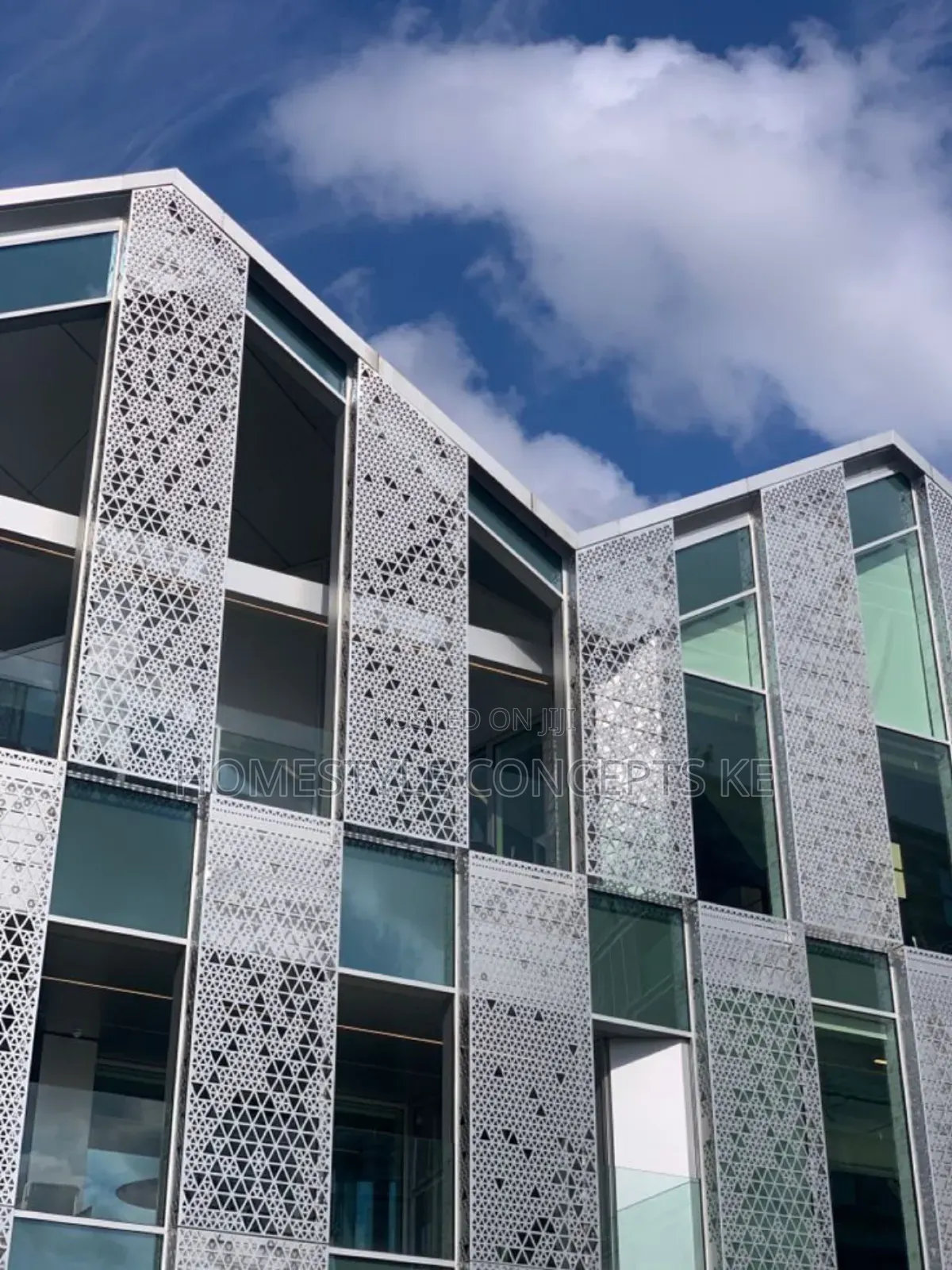 ACP Aluco Facade Jaali CNC Powder Coated Claddings