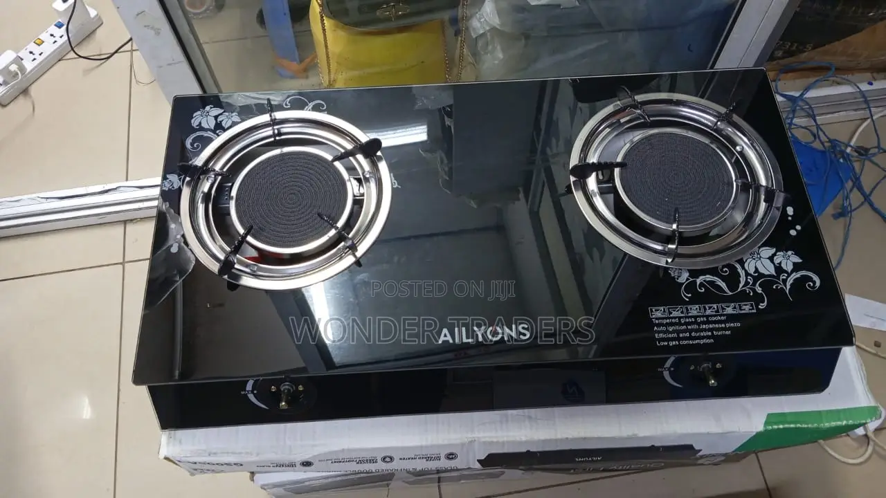 *AILYONS GS014-1, Infrared Burner*
*2 Burner Glass Top