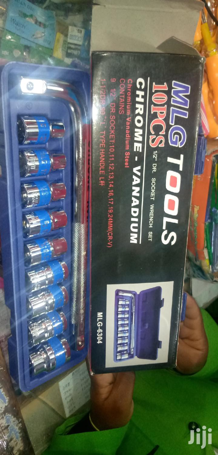 10pcs Vanadium Socket Wrench Set