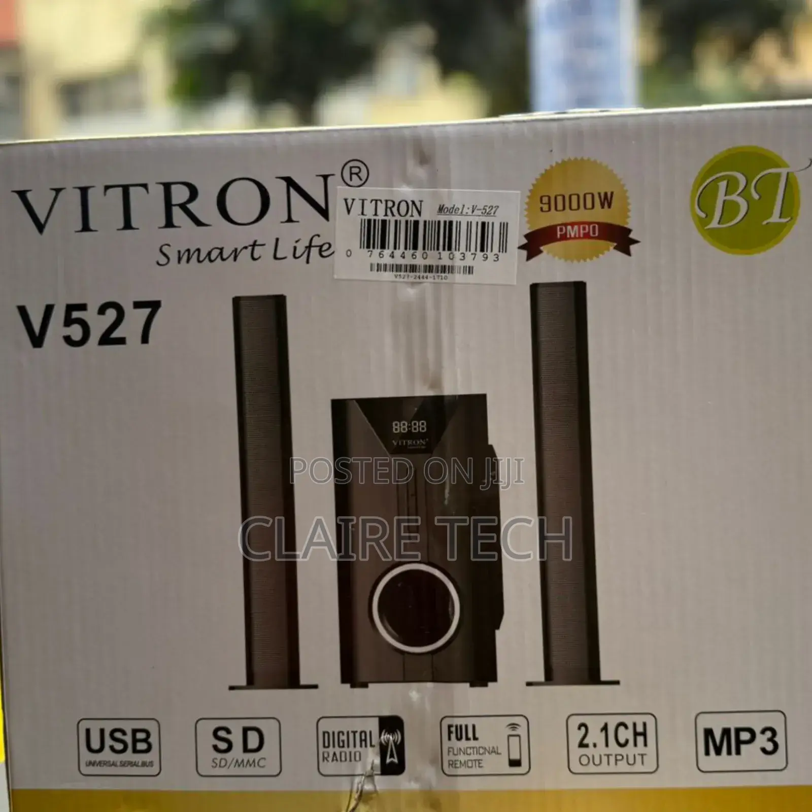 Vitron V527 2.1CH Home Theater System 9000watts