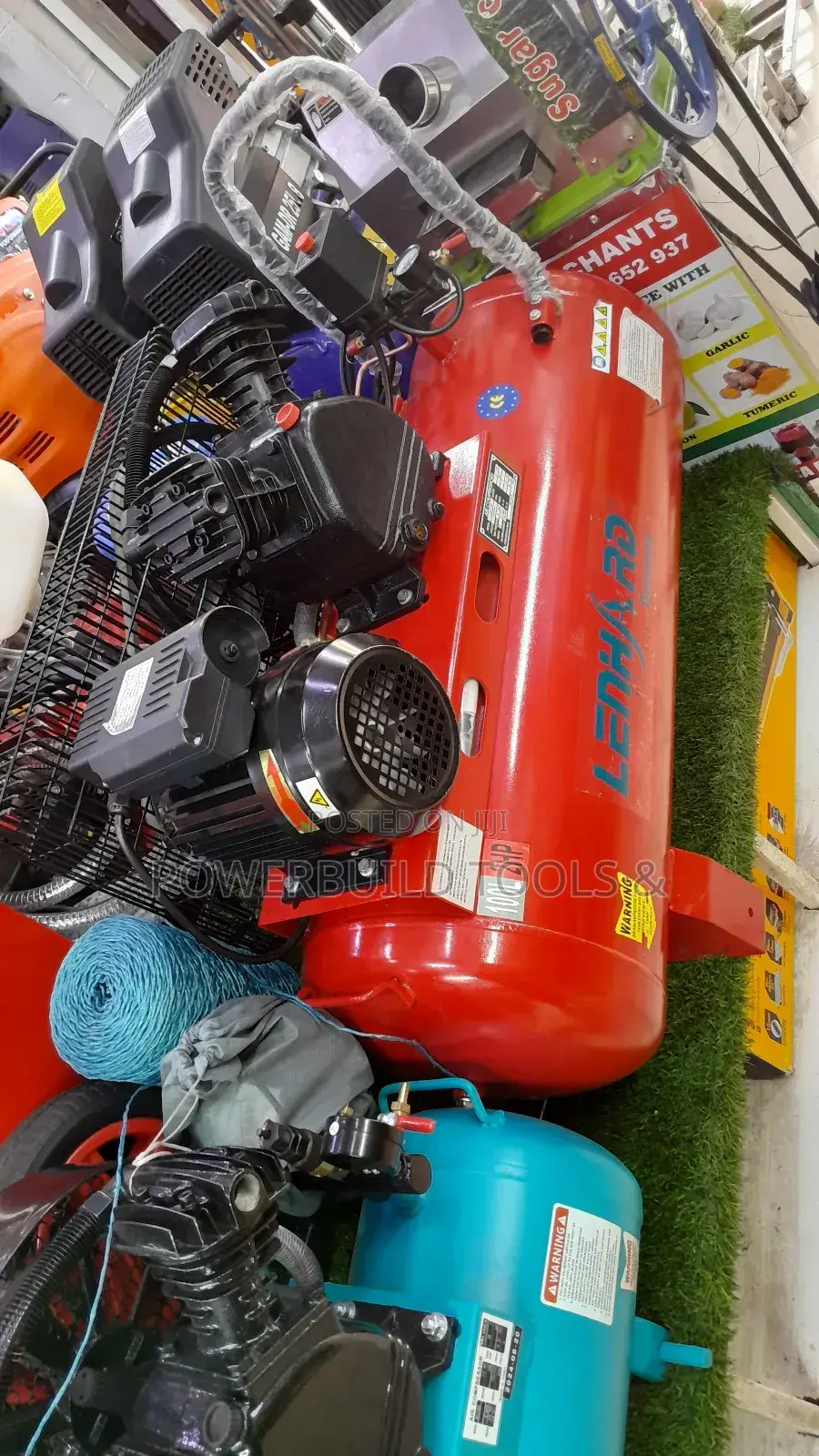 Lenhard 100L Electric Compressor