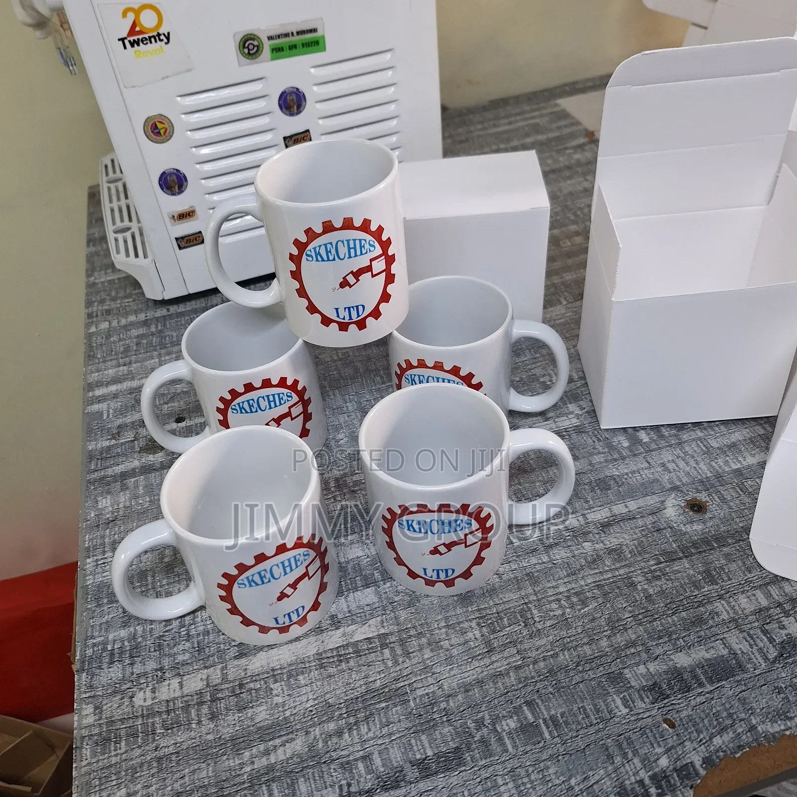 White Mugs Printing Services