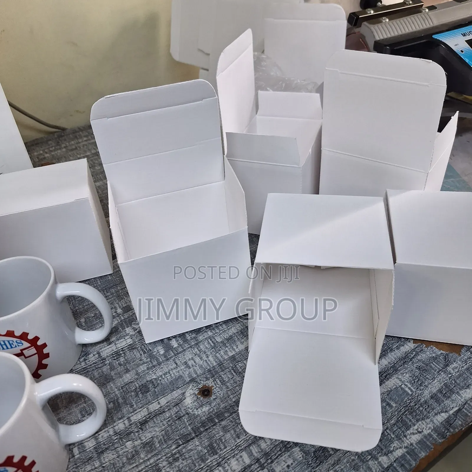 White Mugs Printing Services
