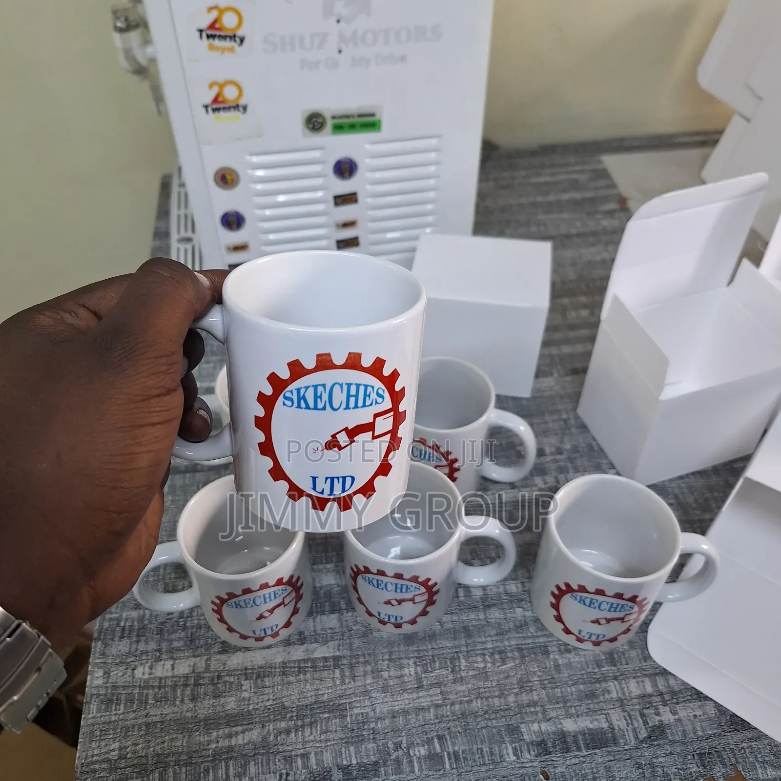 White Mugs Printing Services