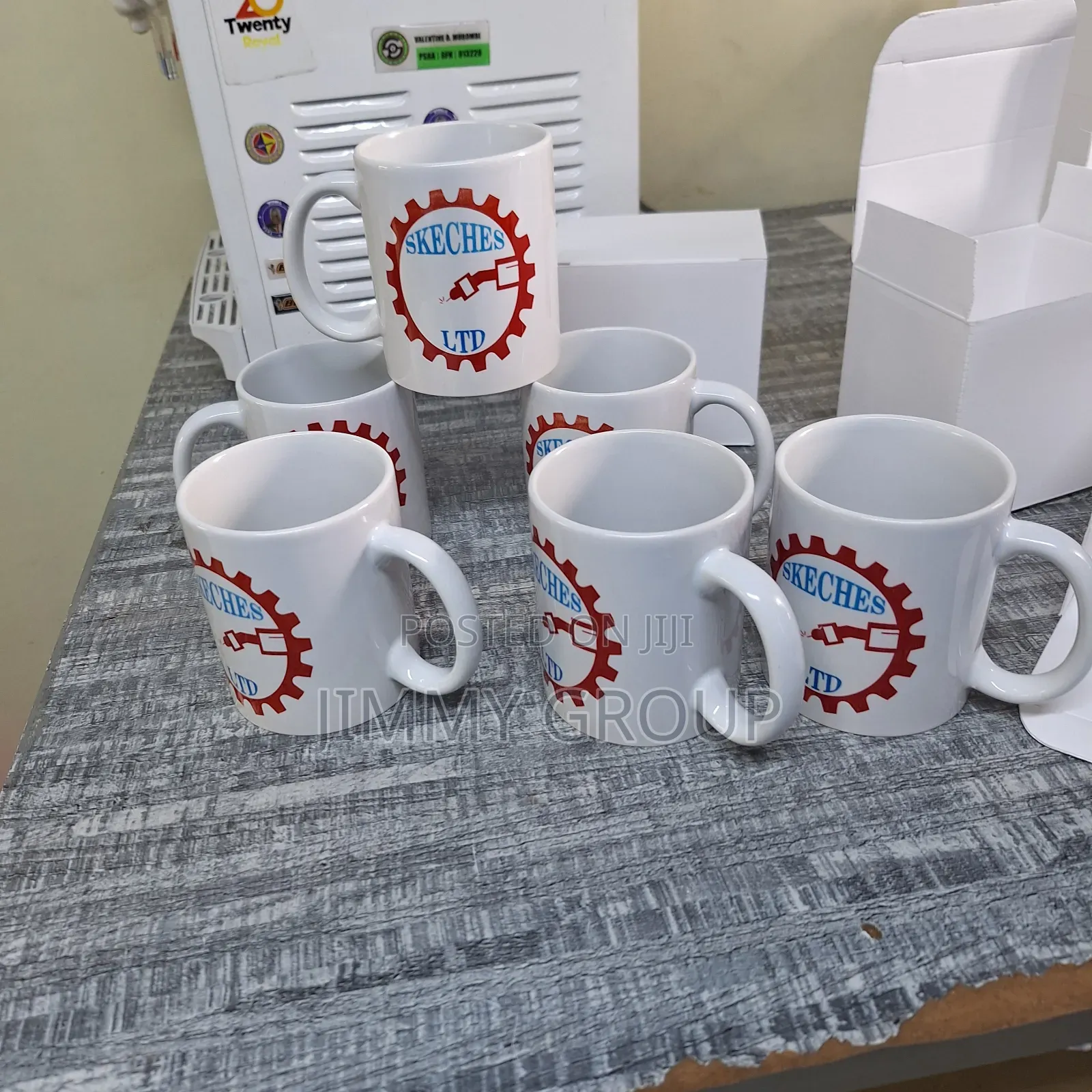 White Mugs Printing Services