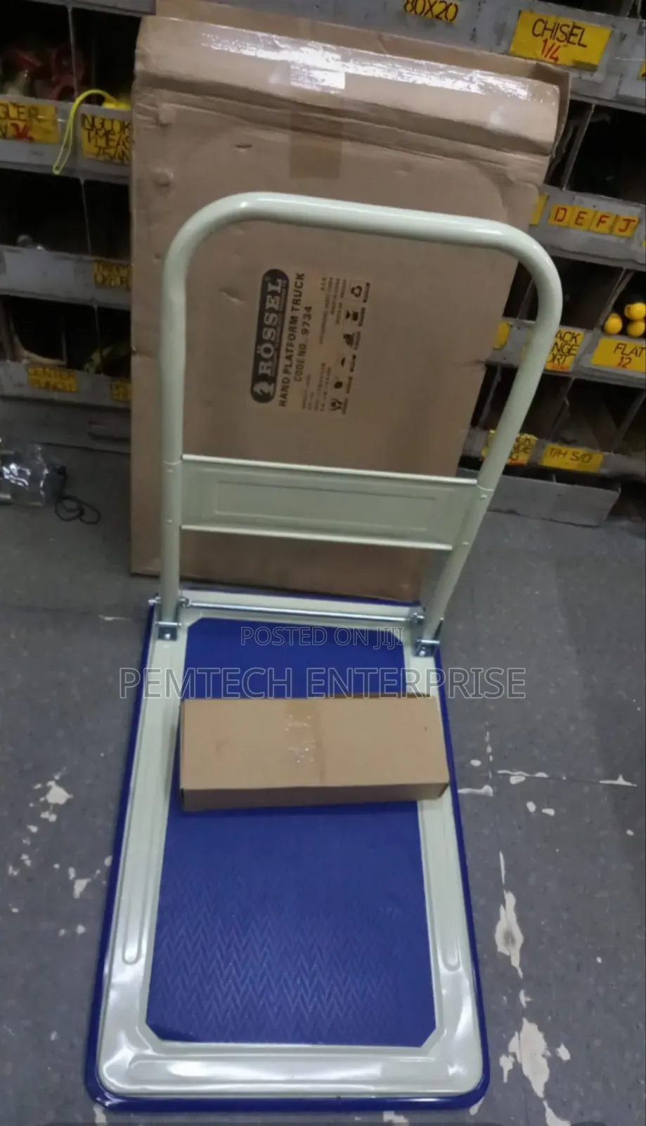 Rossel 150kgs Platform Trolley