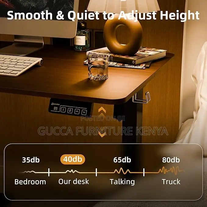 Office Tables:1200mm Height Adjustable Sit Stand Office Desk