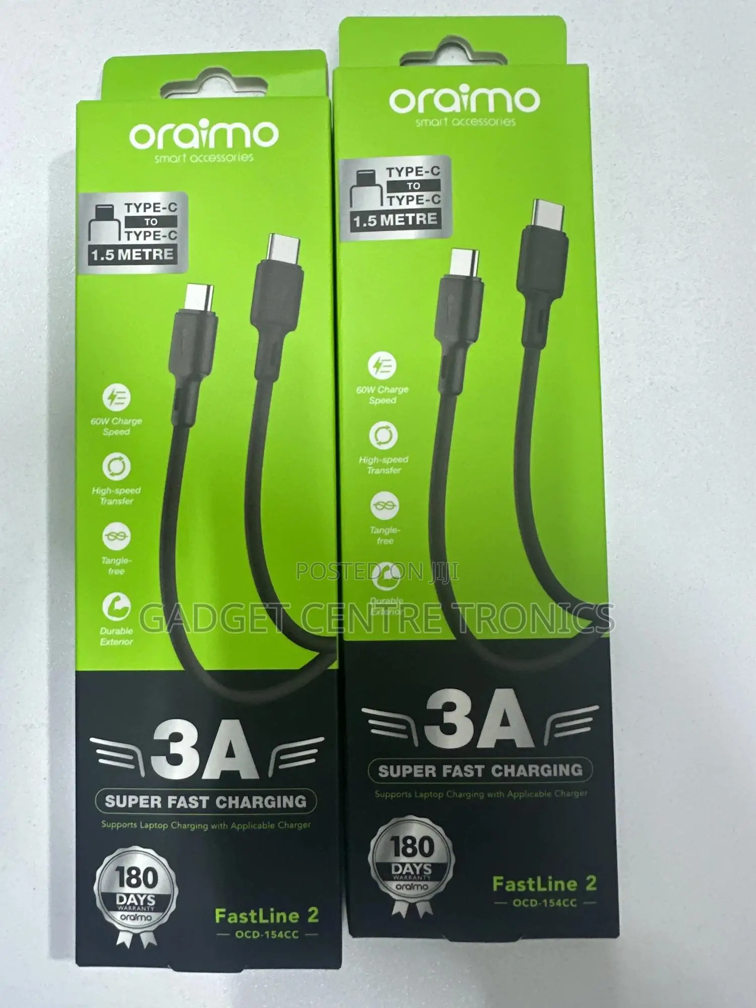 Oraimo C to C Charging Cable