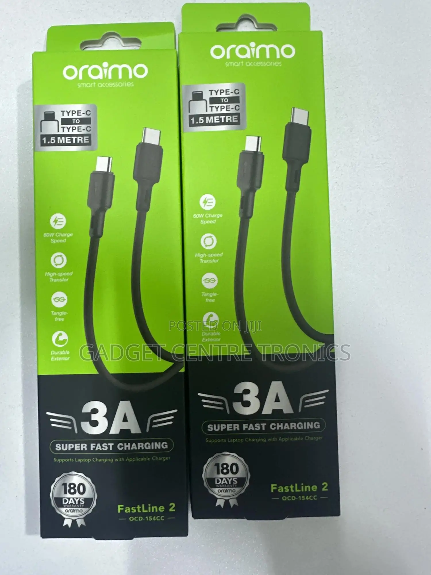 Oraimo C to C Charging Cable