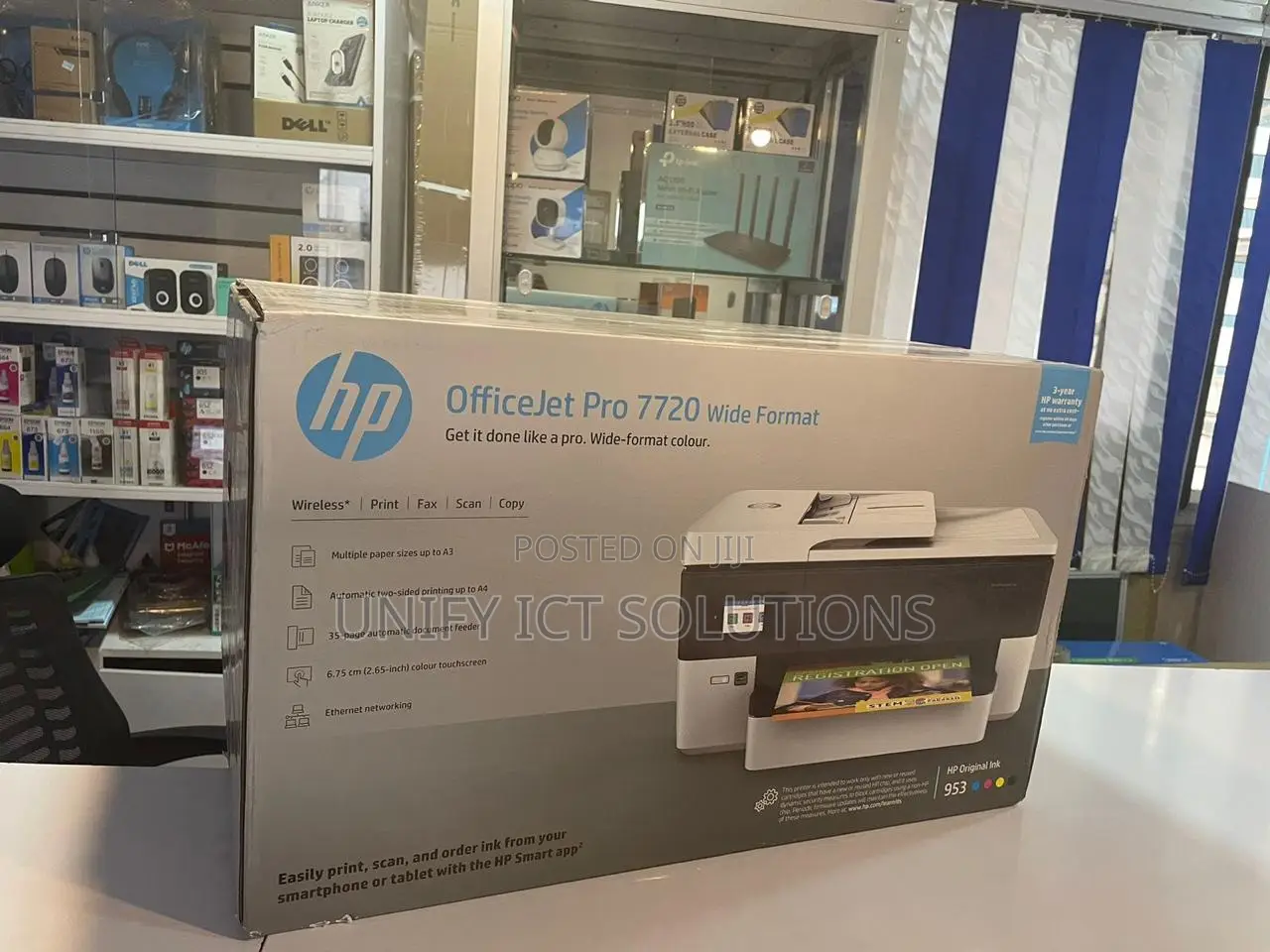 HP Officejet Pro 7720 All in One Wireless Printer