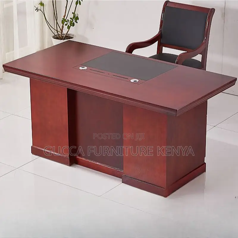 Office Desk:120cm Scarlet Study Desk With Lockable Drawer