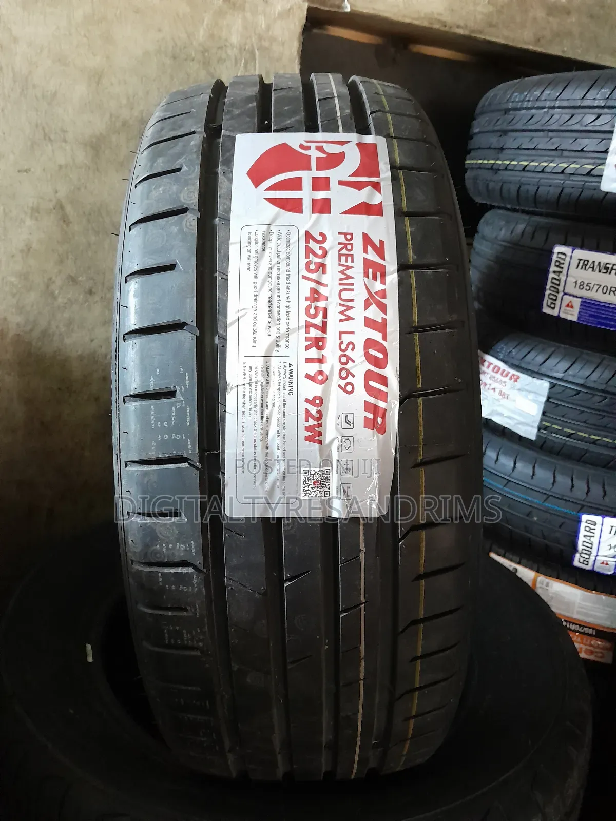 225/45r19 Zextour Tyres Brand New