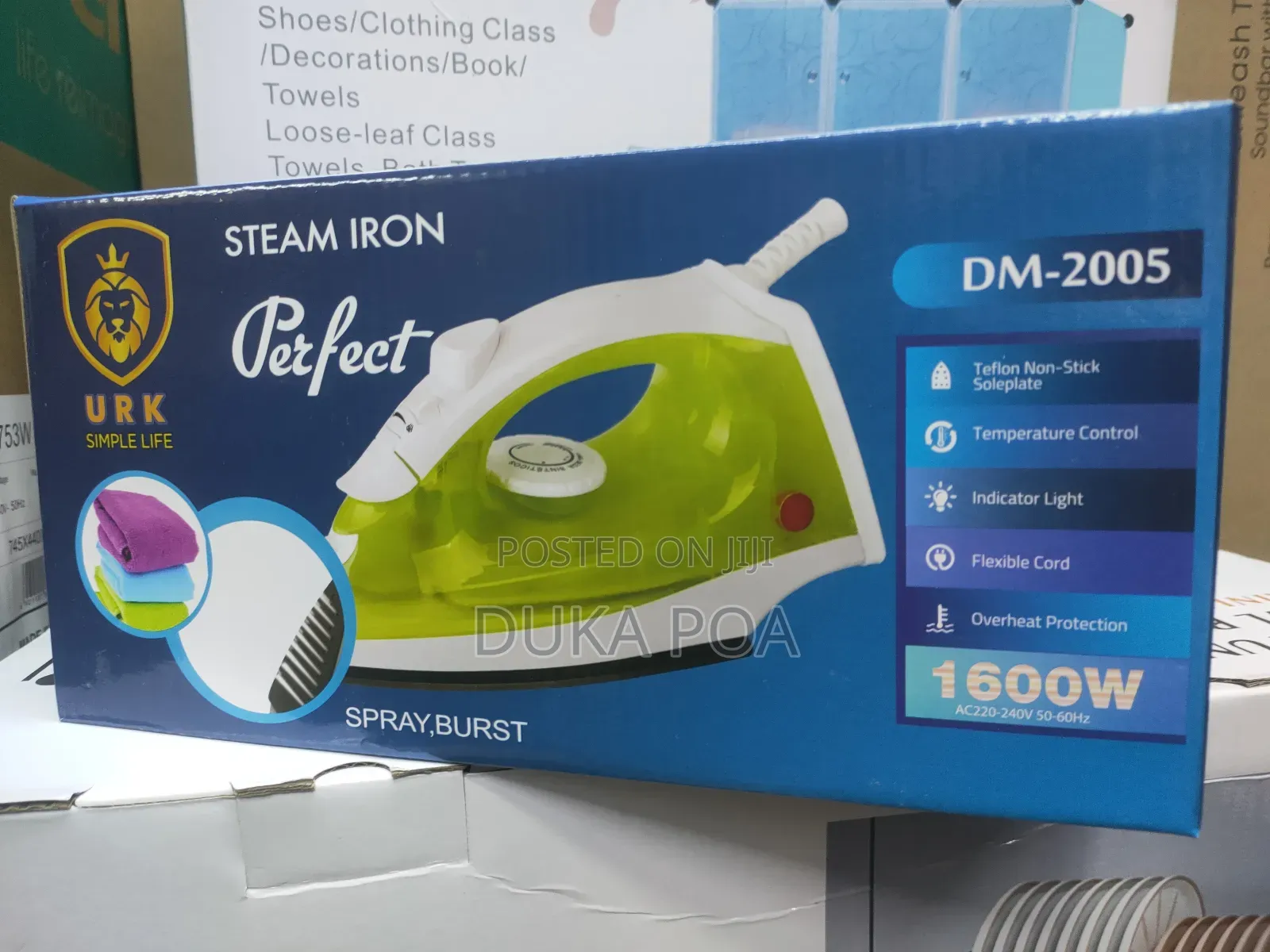 Steam Iron Box Urk