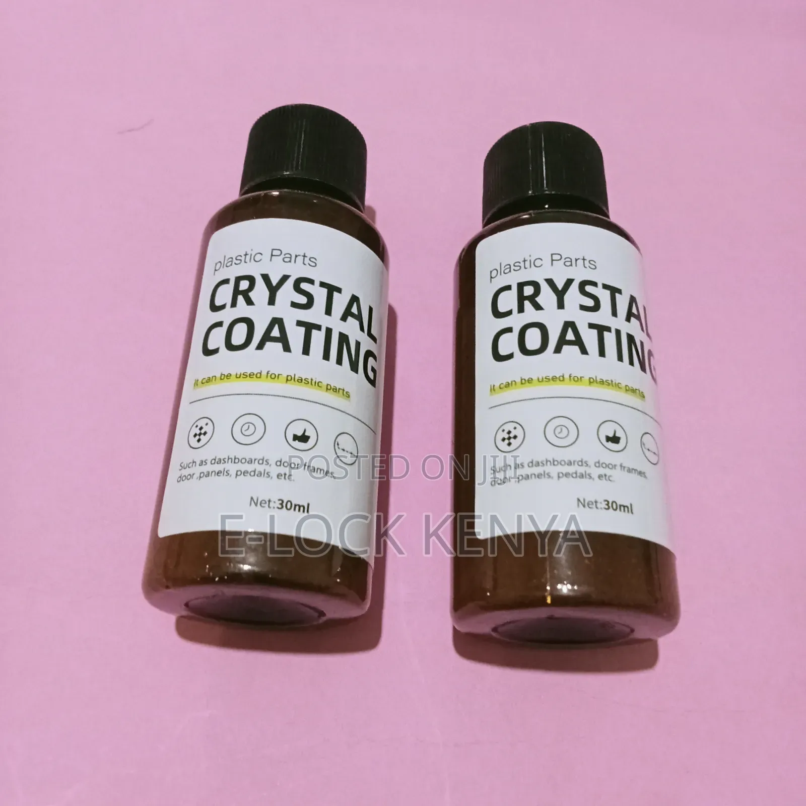Look Enhancing Crystal Coating for the Car Plastics