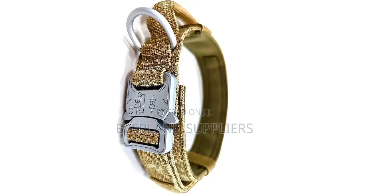 Tough Army Tactical Collar With Metal Buckle
