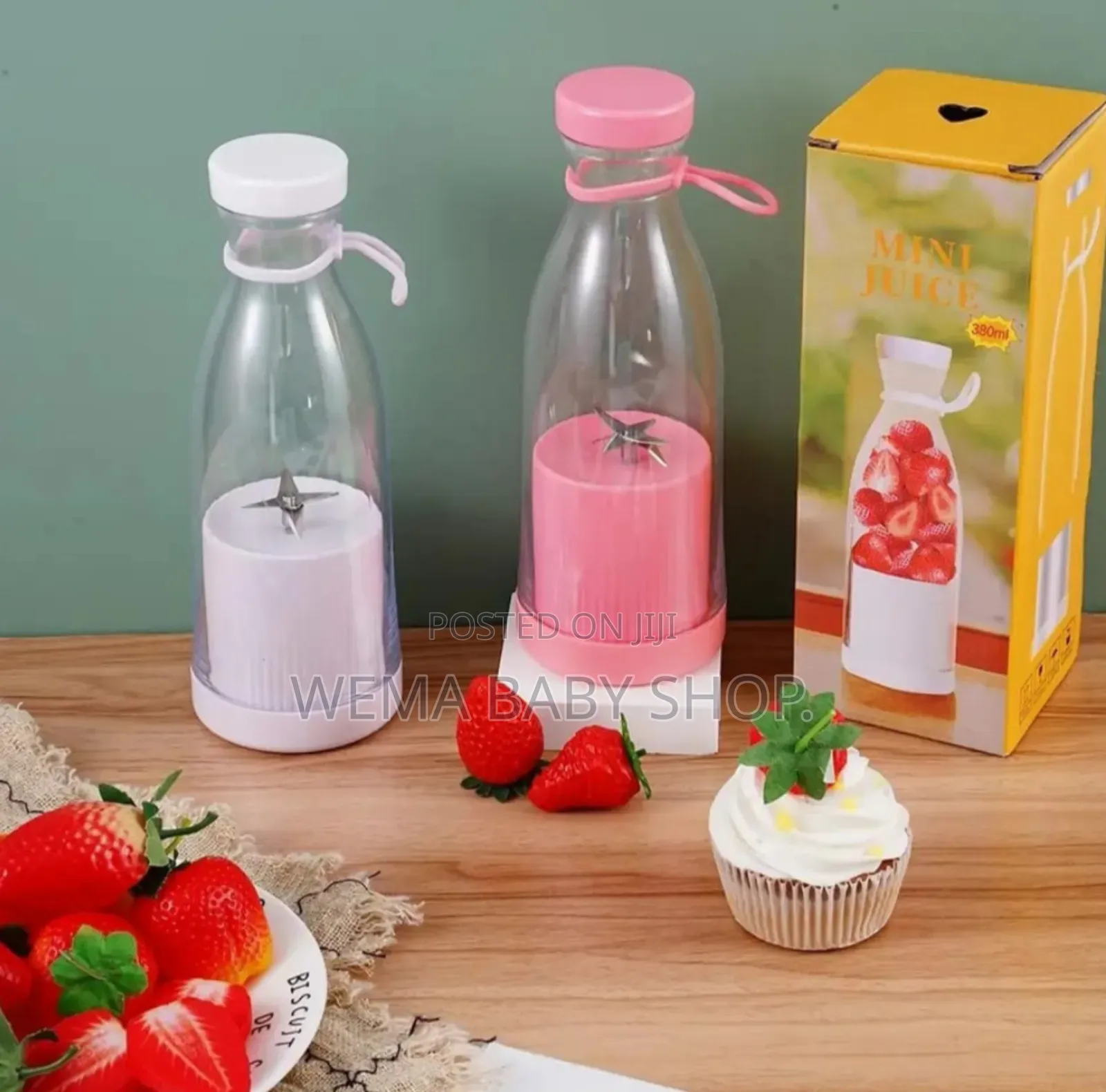 350ml Rechargeable Electric Juicer/Blender/Fruit Mixers