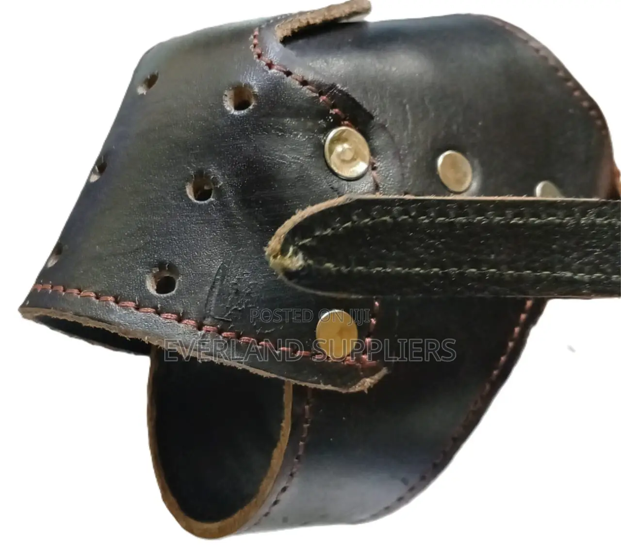 Tough Leather Dog Muzzle