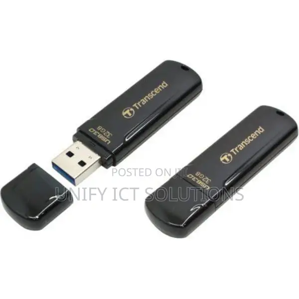 Transcend Classic USB3.1 Pen Drive 32gb- Black
