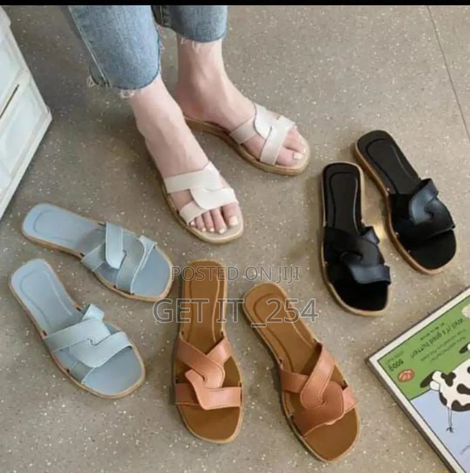 *Ladies Fashion Sandals* Size 39 - 41 (Black Brown