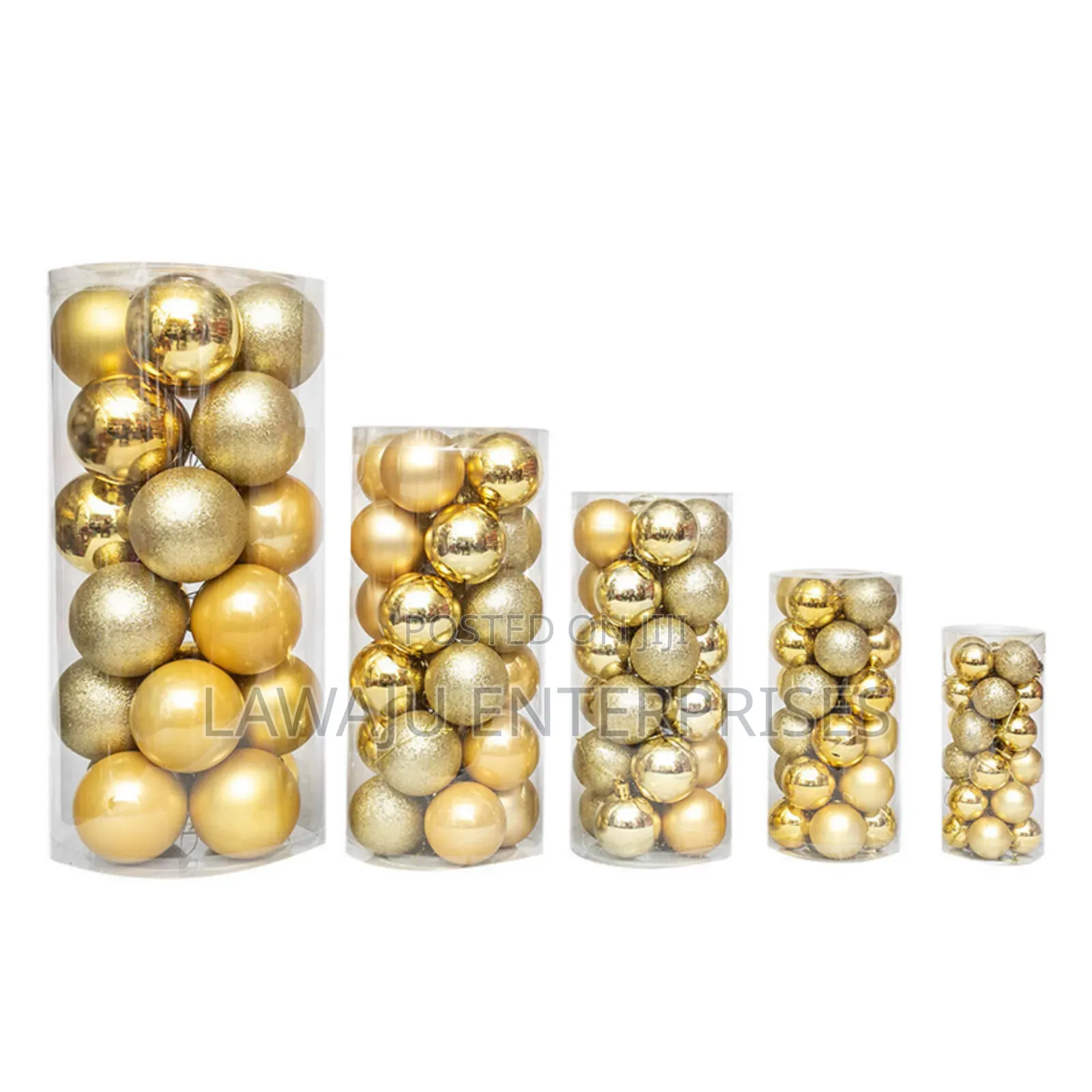 Gold 24pcs Christmas Tree Decor