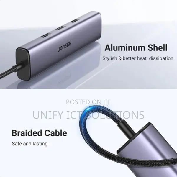UGREEN CM475 USB-C to USB 3.0 Hub (3 Ports)