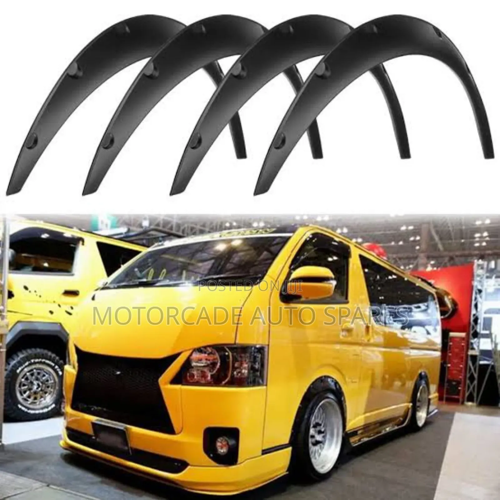 Toyota Hiace 9l 7l Fender Flares Moulding