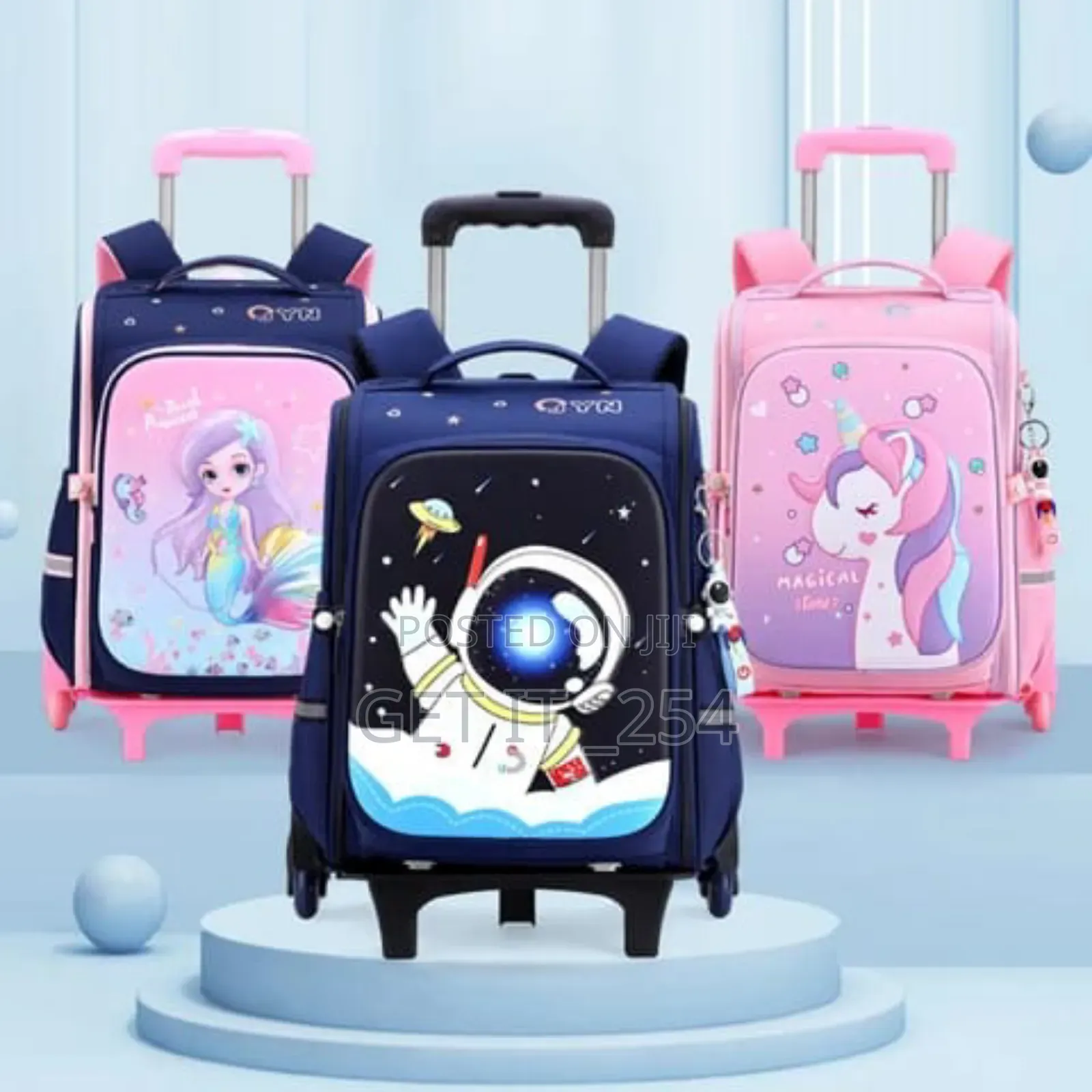 *♦RESTOCKED!!!!!!* Rolling Trolley School Bag