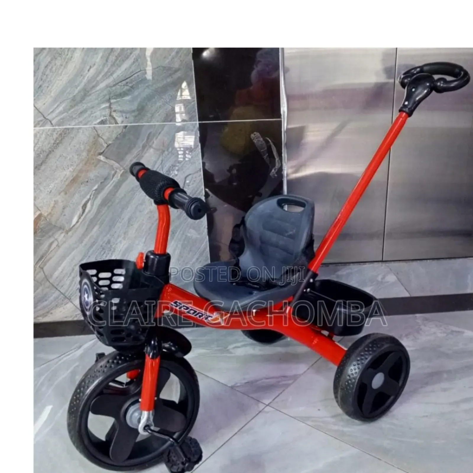 Push Tricycle Available in Different Colours