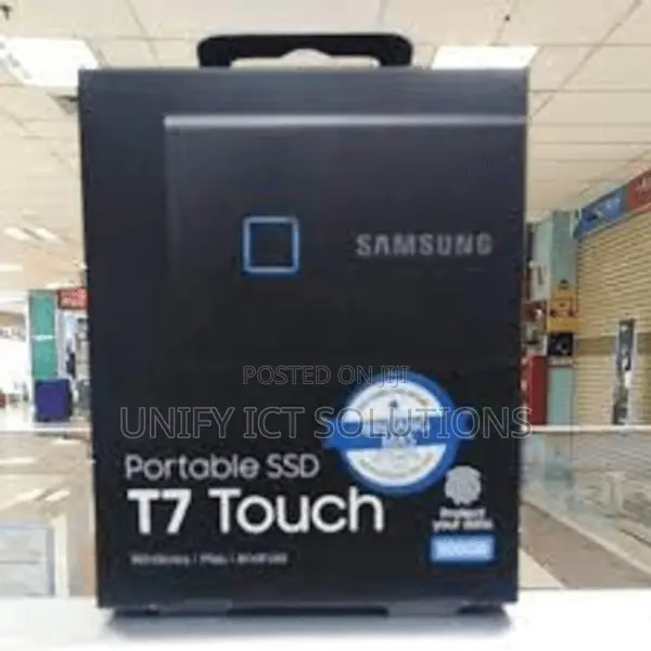 Samsung T7 Touch Portable External SSD 2TB With Fingerprint