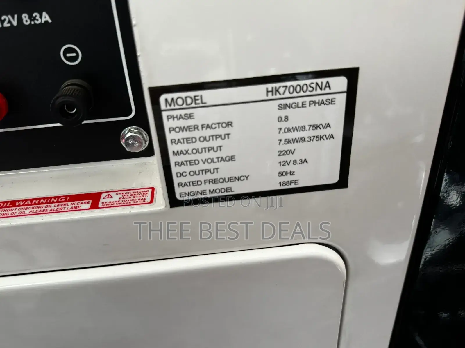 Original Hisaki 8kva Diesel Generator