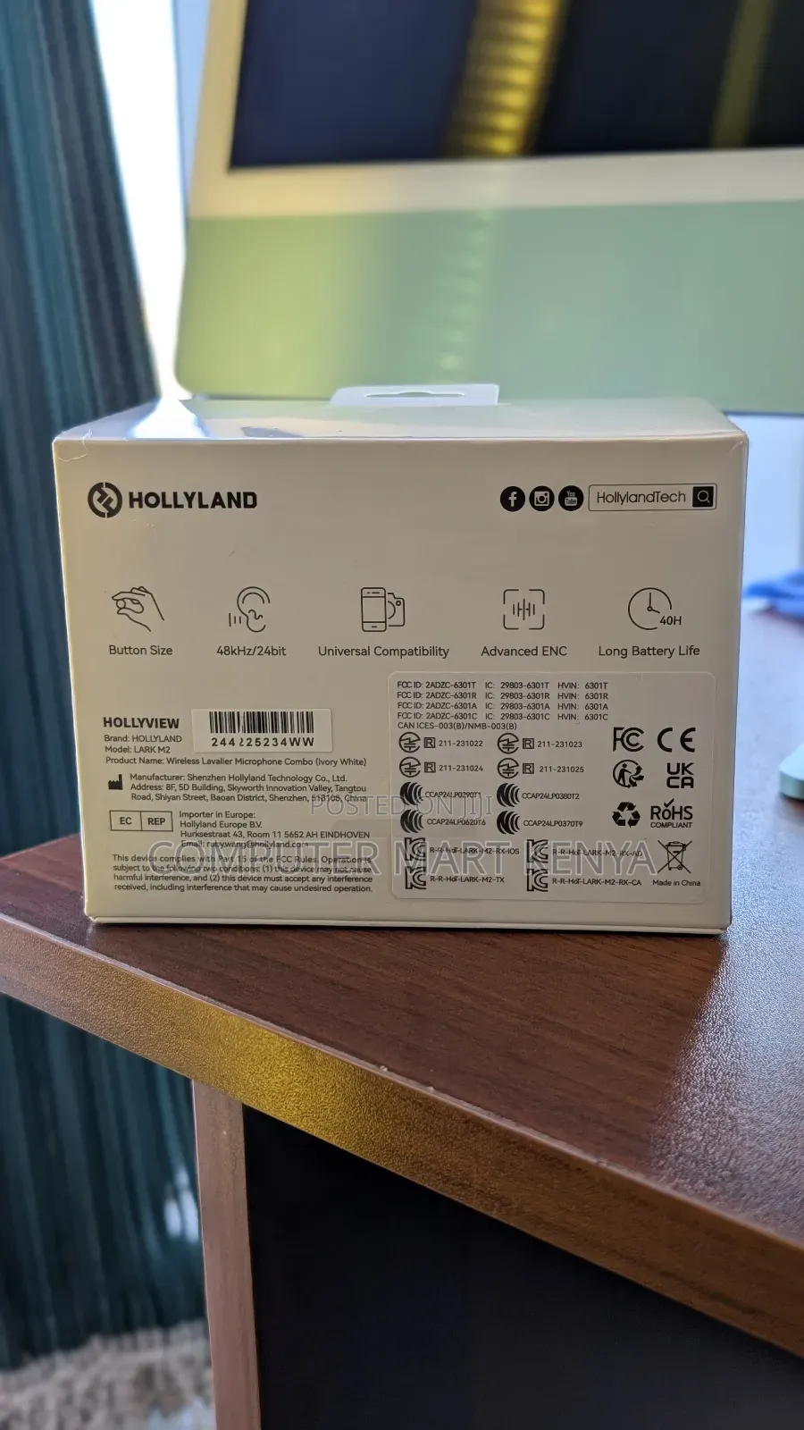 Hollyland Lark M2 Wireless Lavalier Microphone