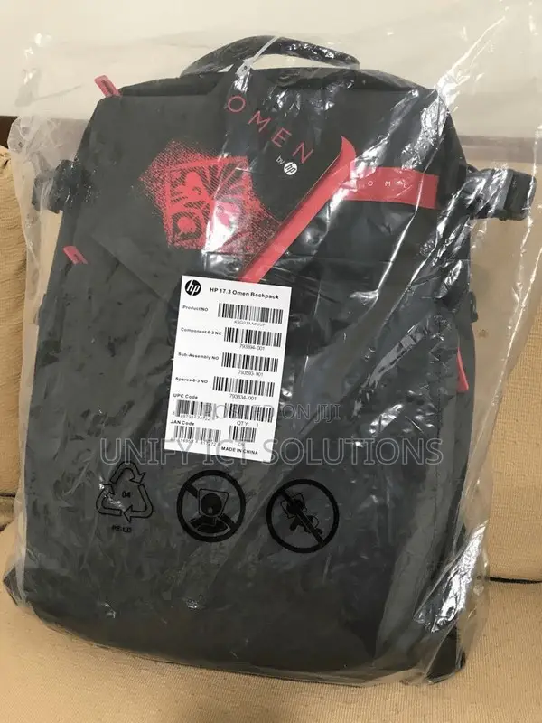 HP OMEN 17.3" Padded Laptop Computer Gaming Backpack