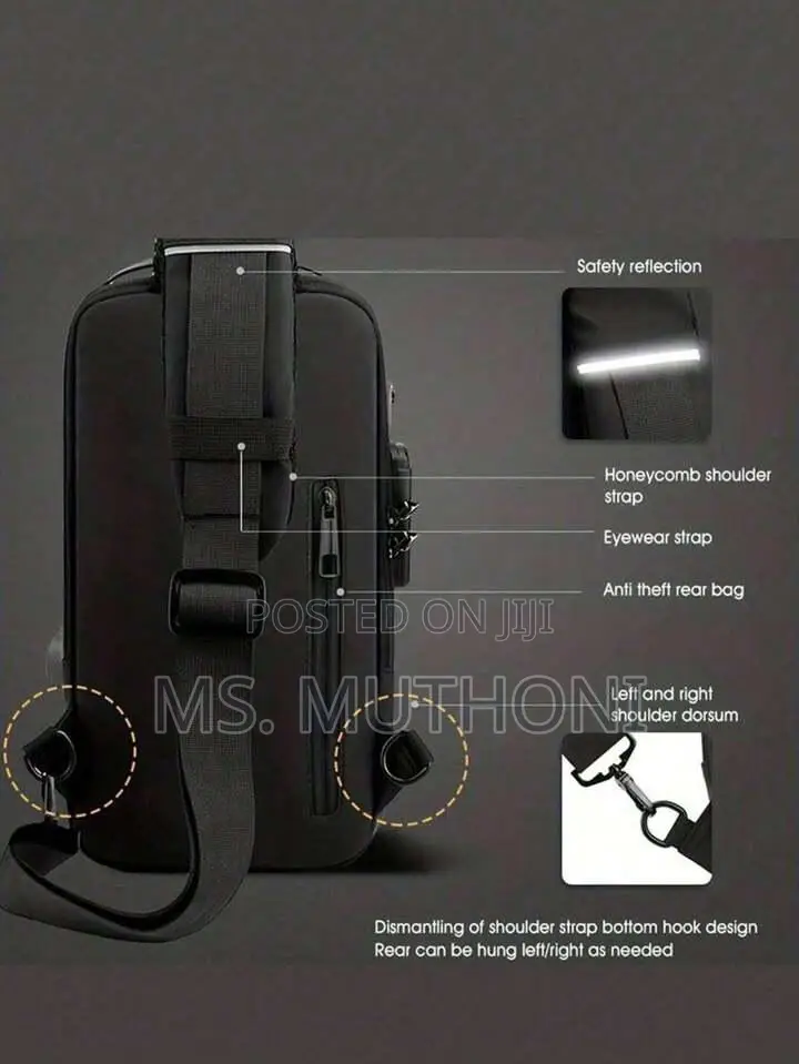 Anti-Theft Chest Cross Shoulder Bag