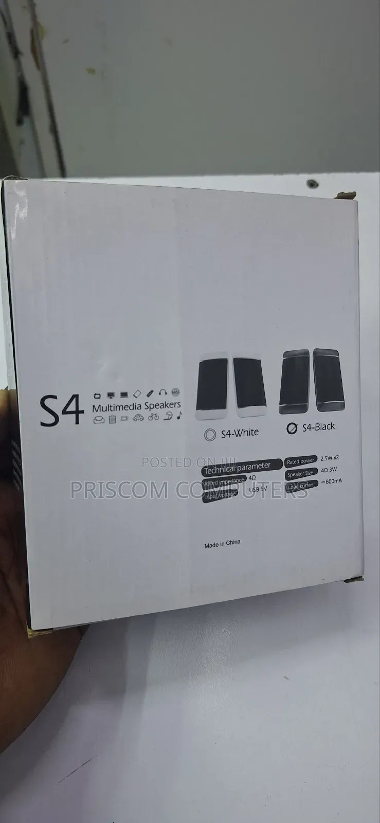 S4 Multimedia Speakers for Laptops Computers Desktops