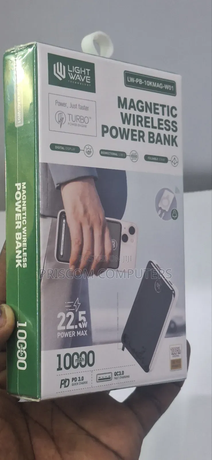 Lightwave Magnetic Wireless Power Bank