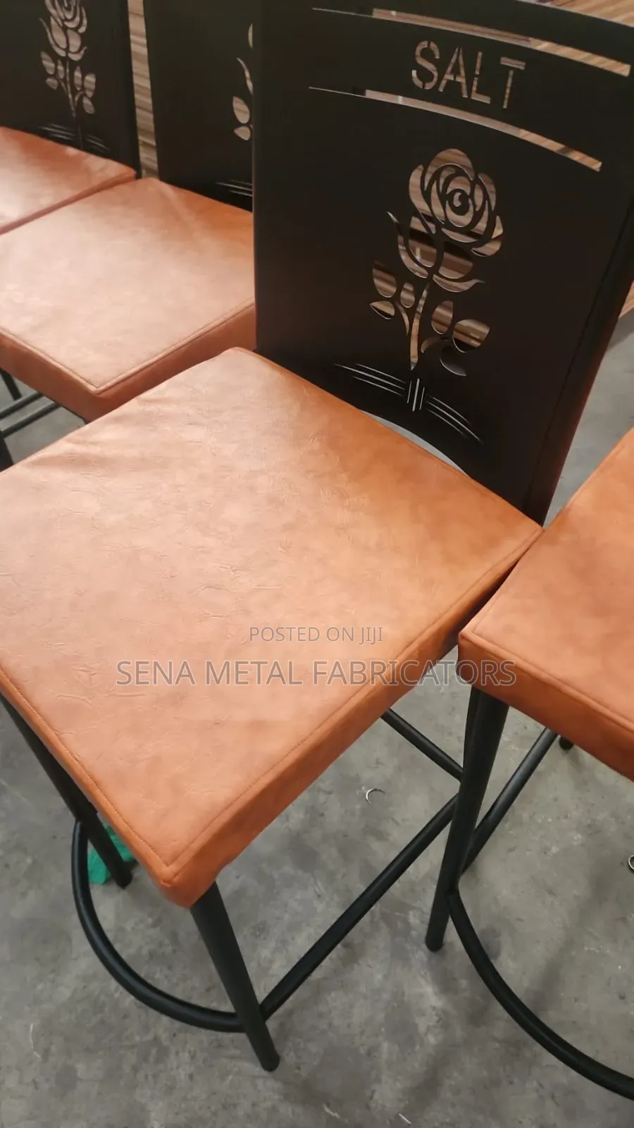 High-Quality Powder-Coated High Stools