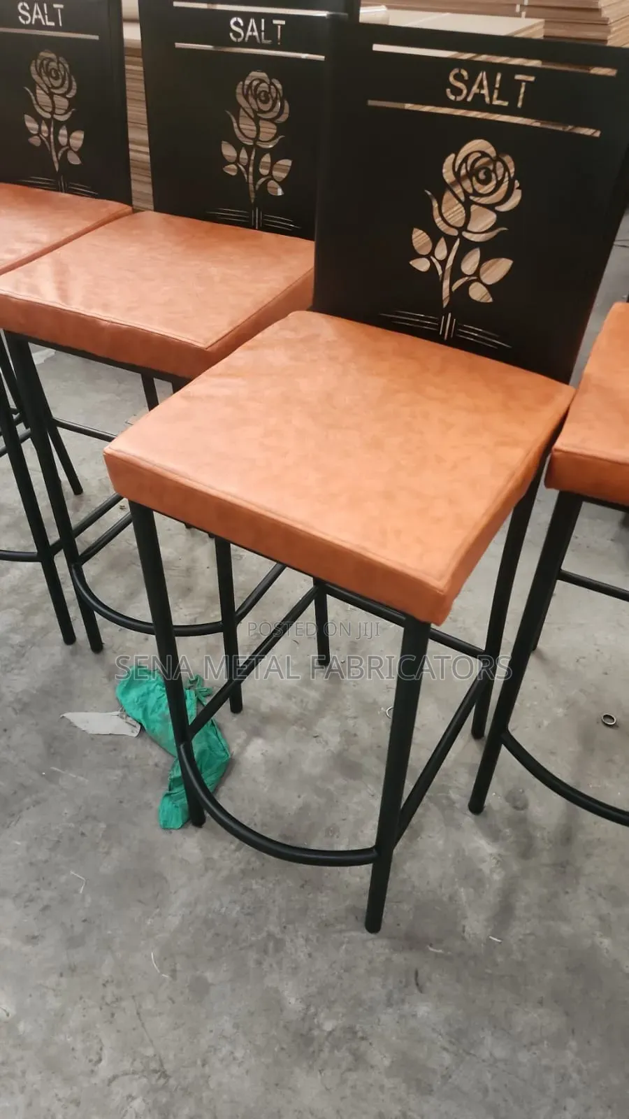 High-Quality Powder-Coated High Stools