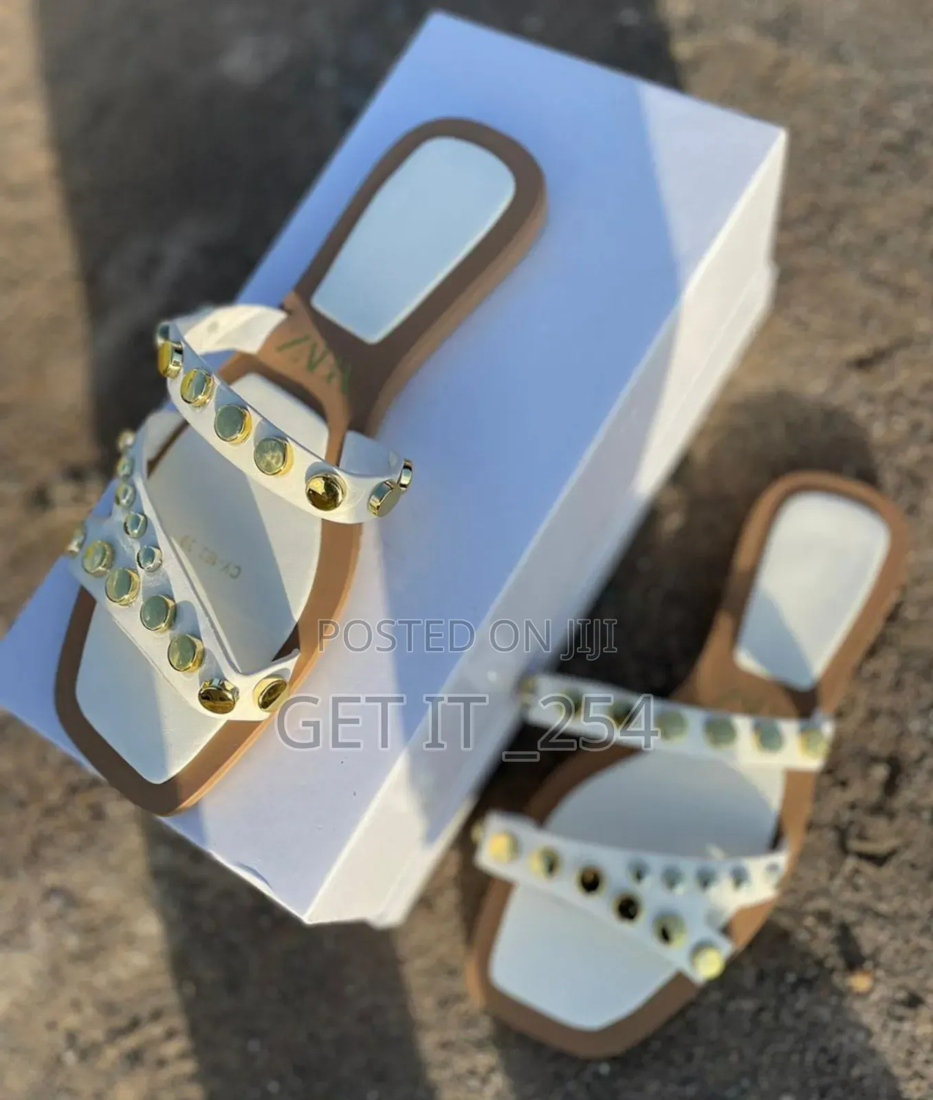 Double Strap High Quality (ZARA) Slip~On Sandals*