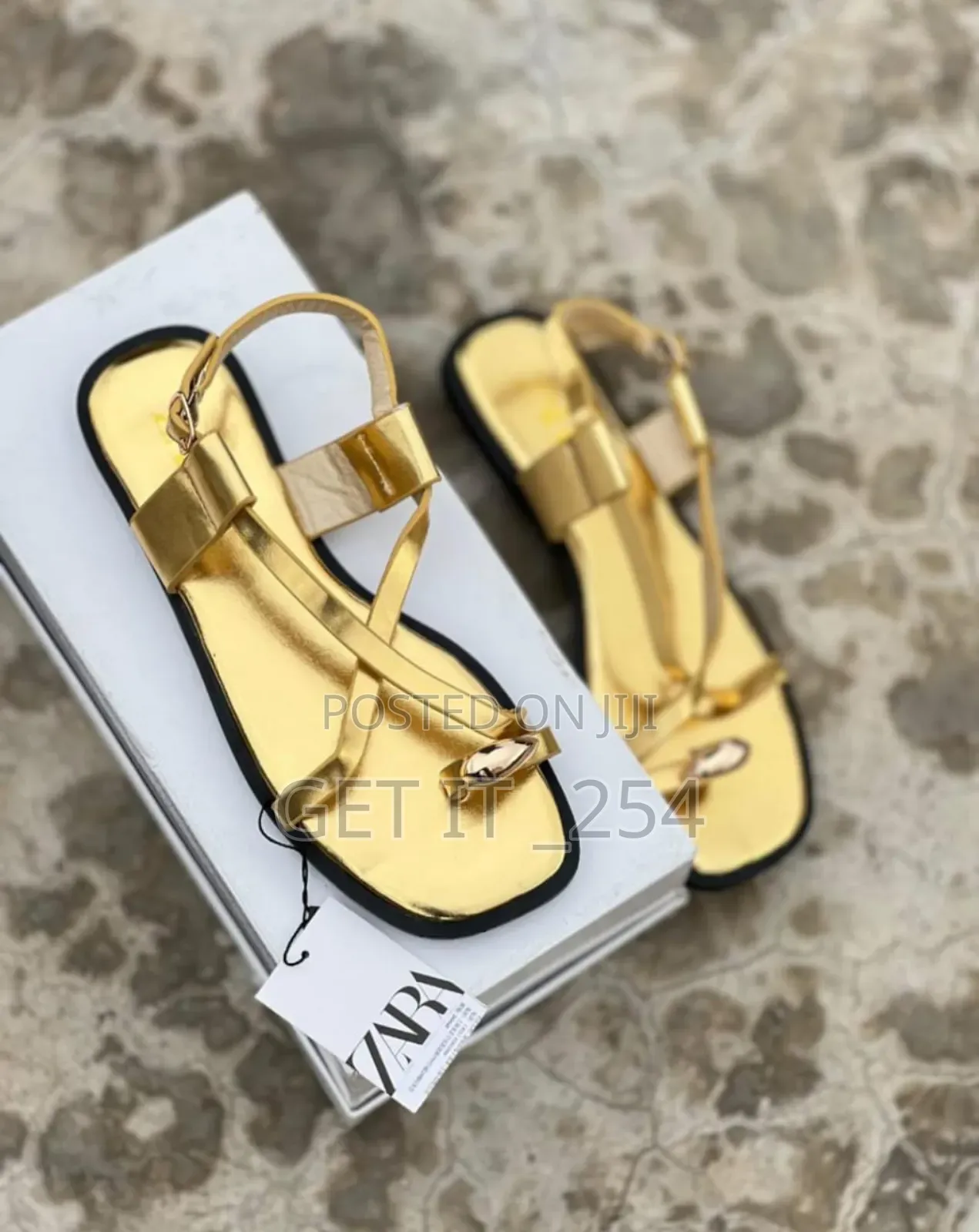 High Quality Leather (Zara) Sandles