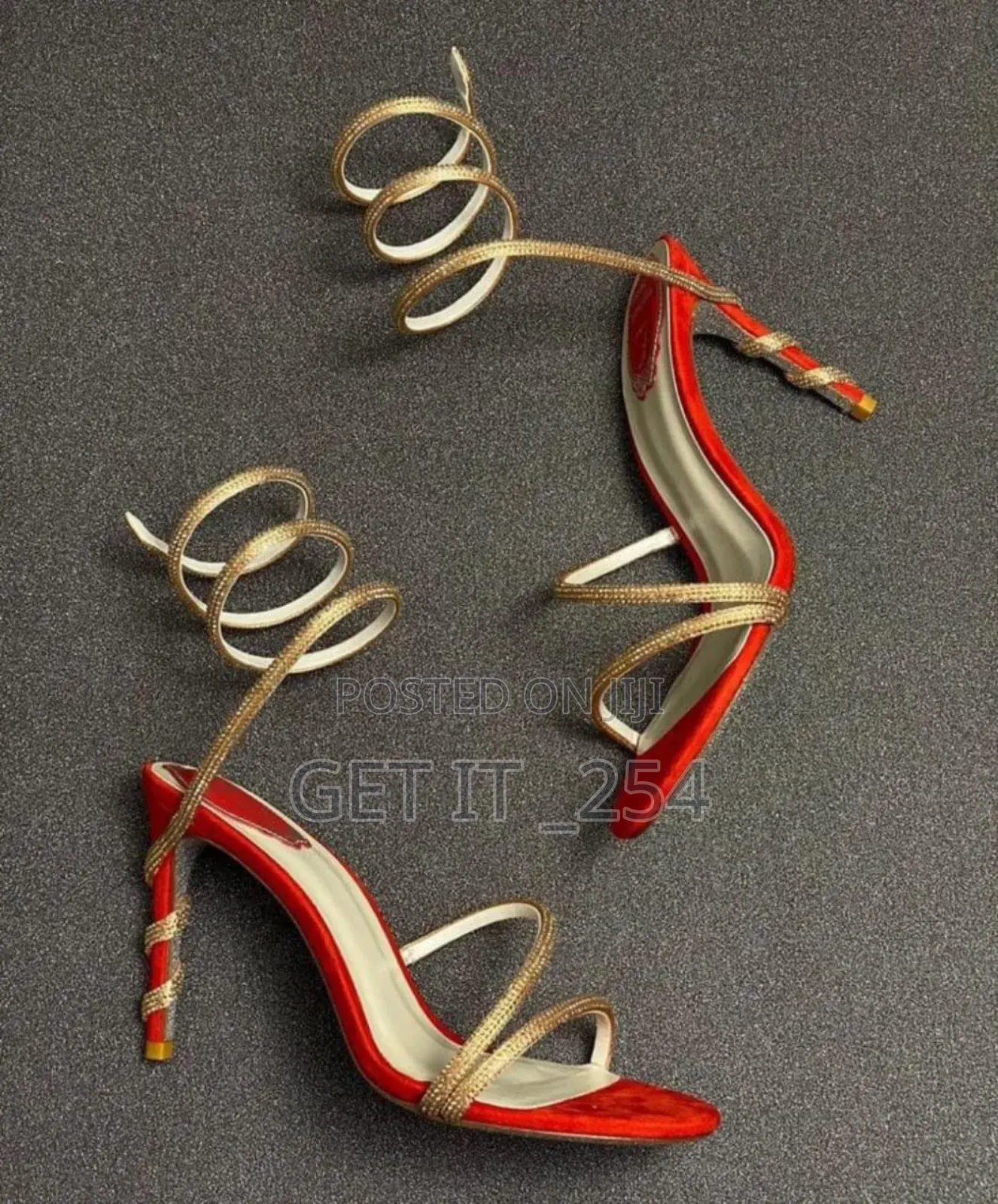HIGH QUALITY Spiral Heel (René Caovilla)