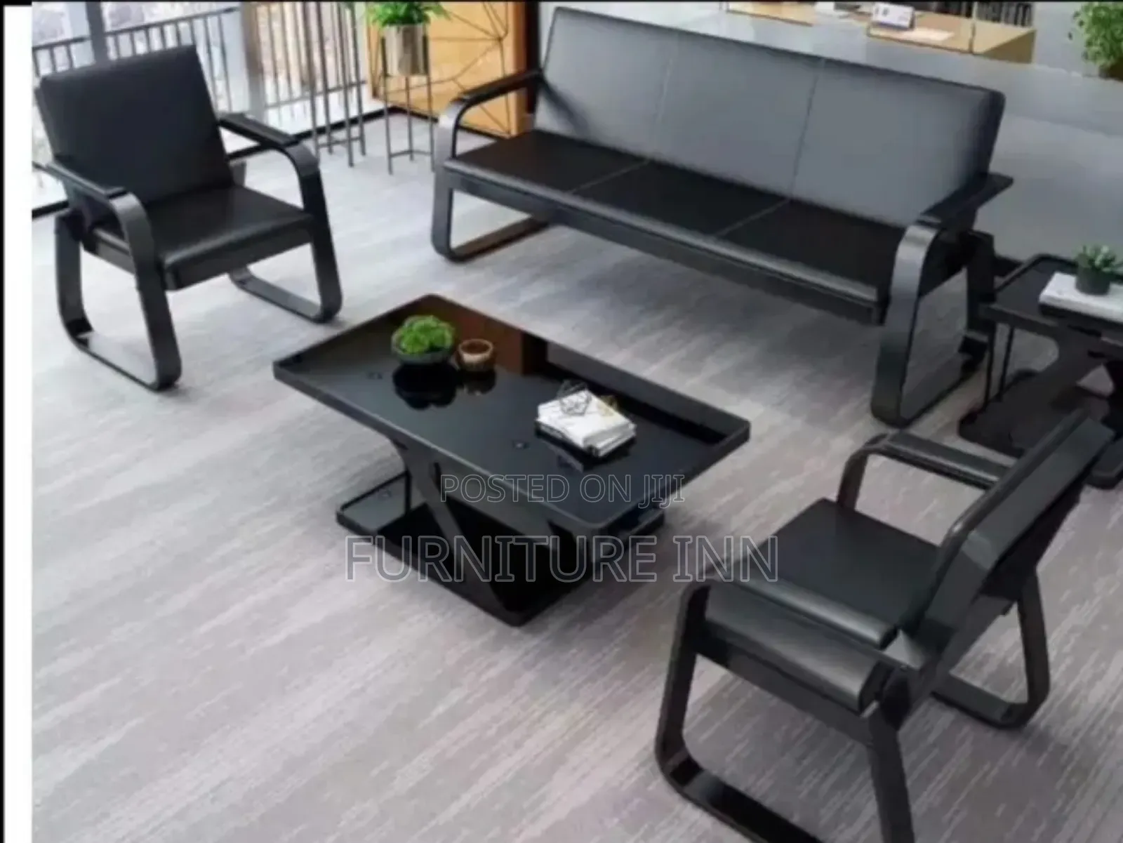 Premium 5 Seater Office Sofa Set
