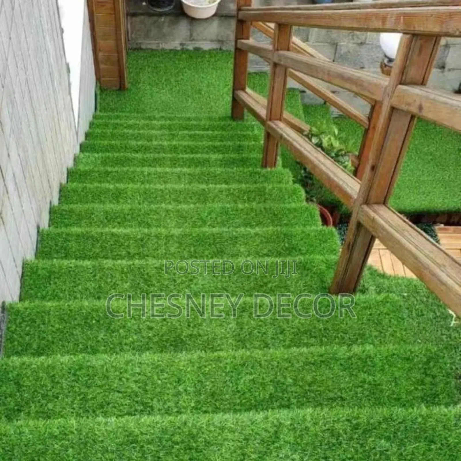 Artificial Grass Stairs