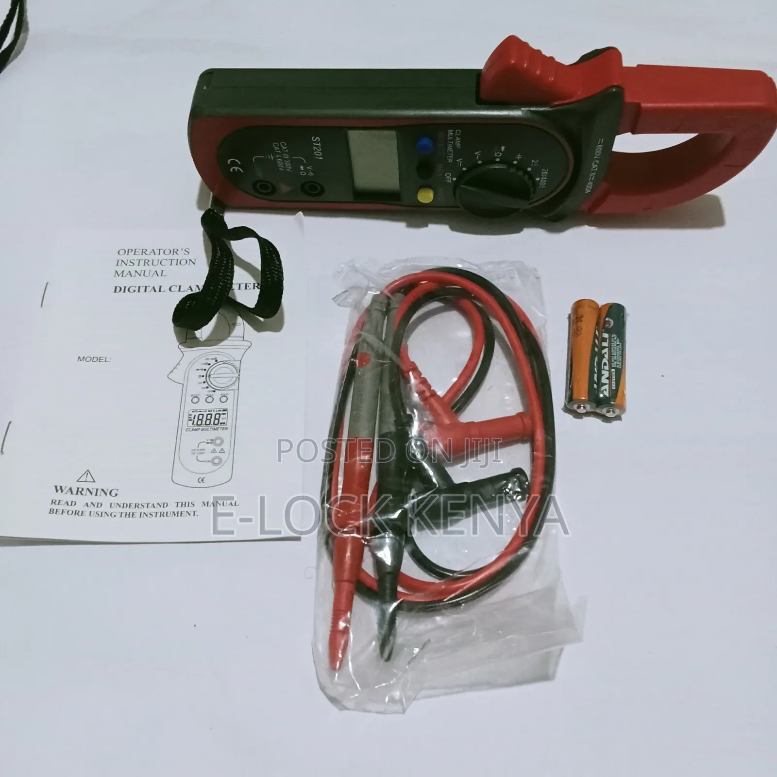Current Continuity Test Clamp Meter